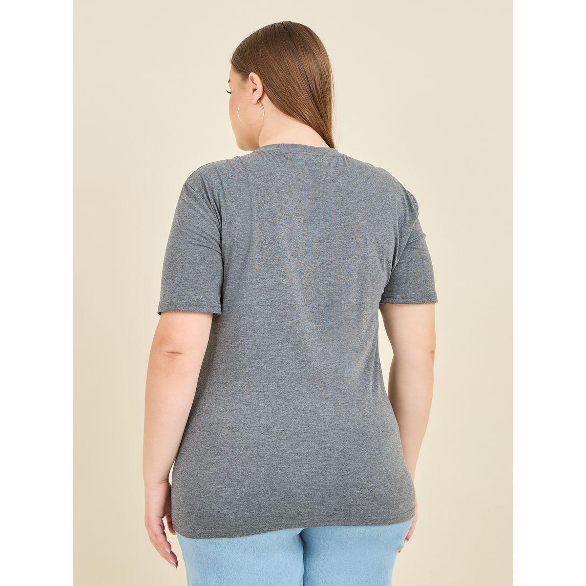 تيشيرت بمقاس كبير وقصة عادية-women-clothing-tshirts-image-5