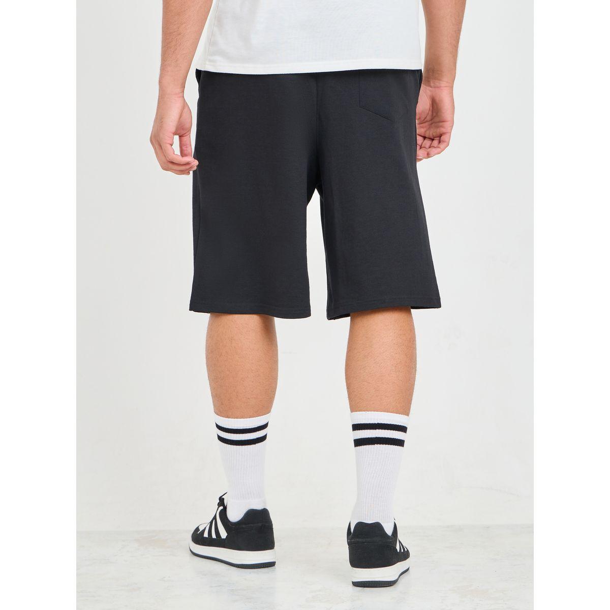 Styli Active Oversized Slogan Print Hem Terry Athleisure Shorts-men-clothing-sportswearandactivewear-bottoms-shorts-image-4