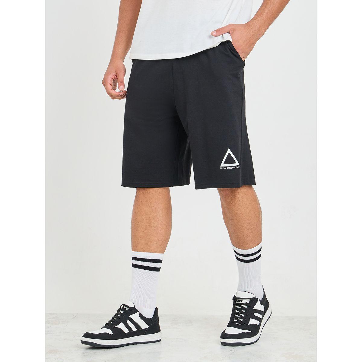 شورتات Styli Active الرياضية الواسعة الحجم مع إغلاق رباط-men-clothing-sportswearandactivewear-bottoms-shorts-image-1