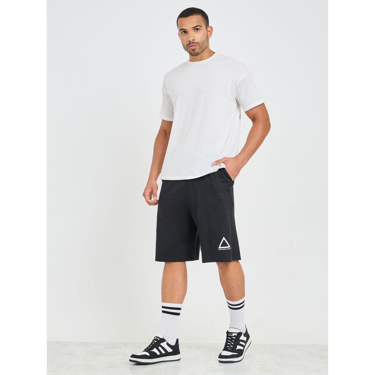Styli Active  Oversized Athleisure Shorts with Drawstring Closure-men-clothing-sportswearandactivewear-bottoms-shorts-image-2