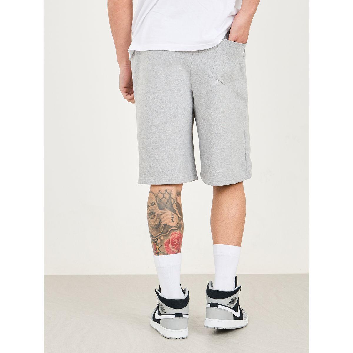 شورت ميلانج واسع مطبع بطبعة جرافيك-men-clothing-sportswearandactivewear-bottoms-shorts-image-4