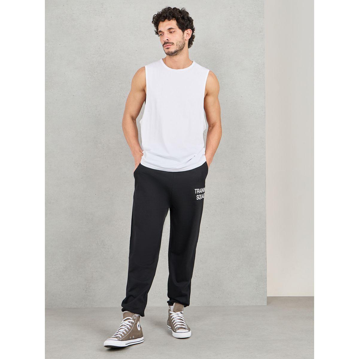 Styli Active Eco Earth Graphic Printed Oversized Active Joggers-men-clothing-sportswearandactivewear-bottoms-image-2