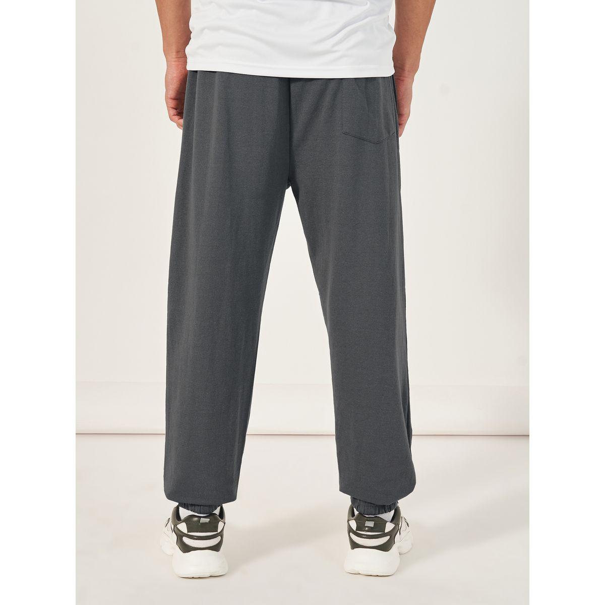 Styli Eco Earth Slogan Print Oversized Training Joggers-men-clothing-sportswearandactivewear-bottoms-image-4