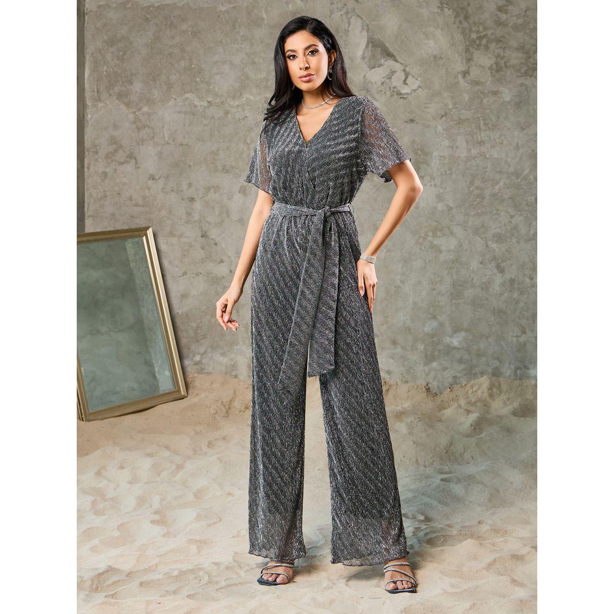 جمبسوت بارجل واسعة وتفاصيل لوريكس-women-clothing-jumpsuits-image-1