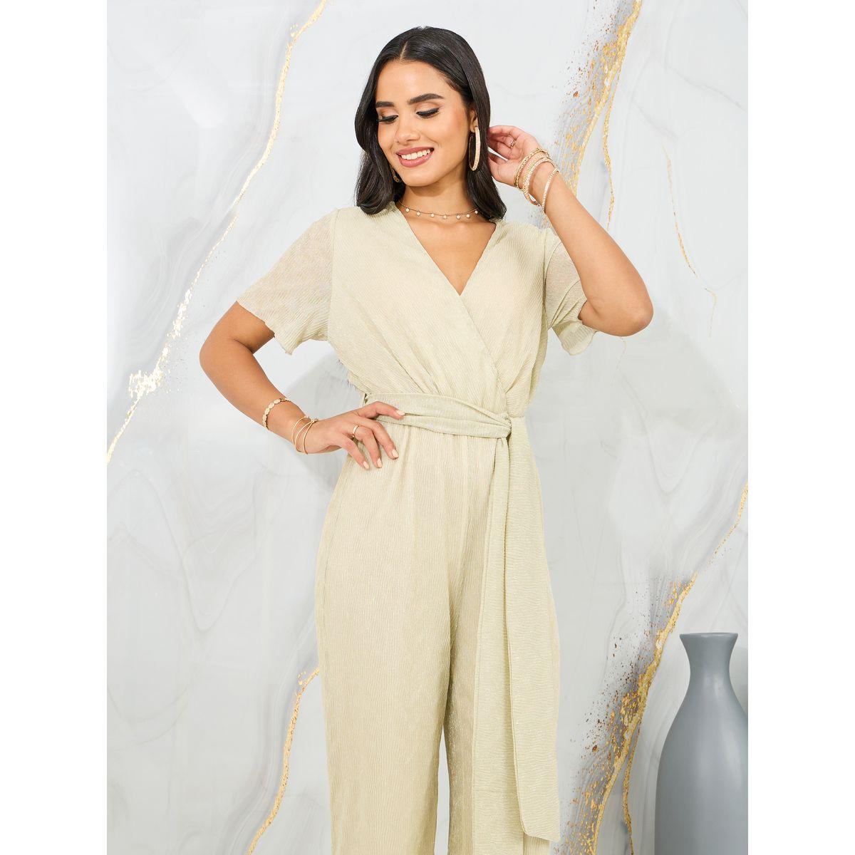 جمبسوت محبوك بنسيج لوريكس وأرجل واسعة-women-clothing-jumpsuits-image-2