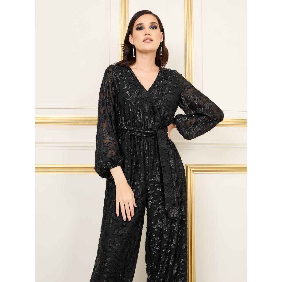 جمبسوت بارجل واسعة مع اربطة-women-clothing-jumpsuits-image-2