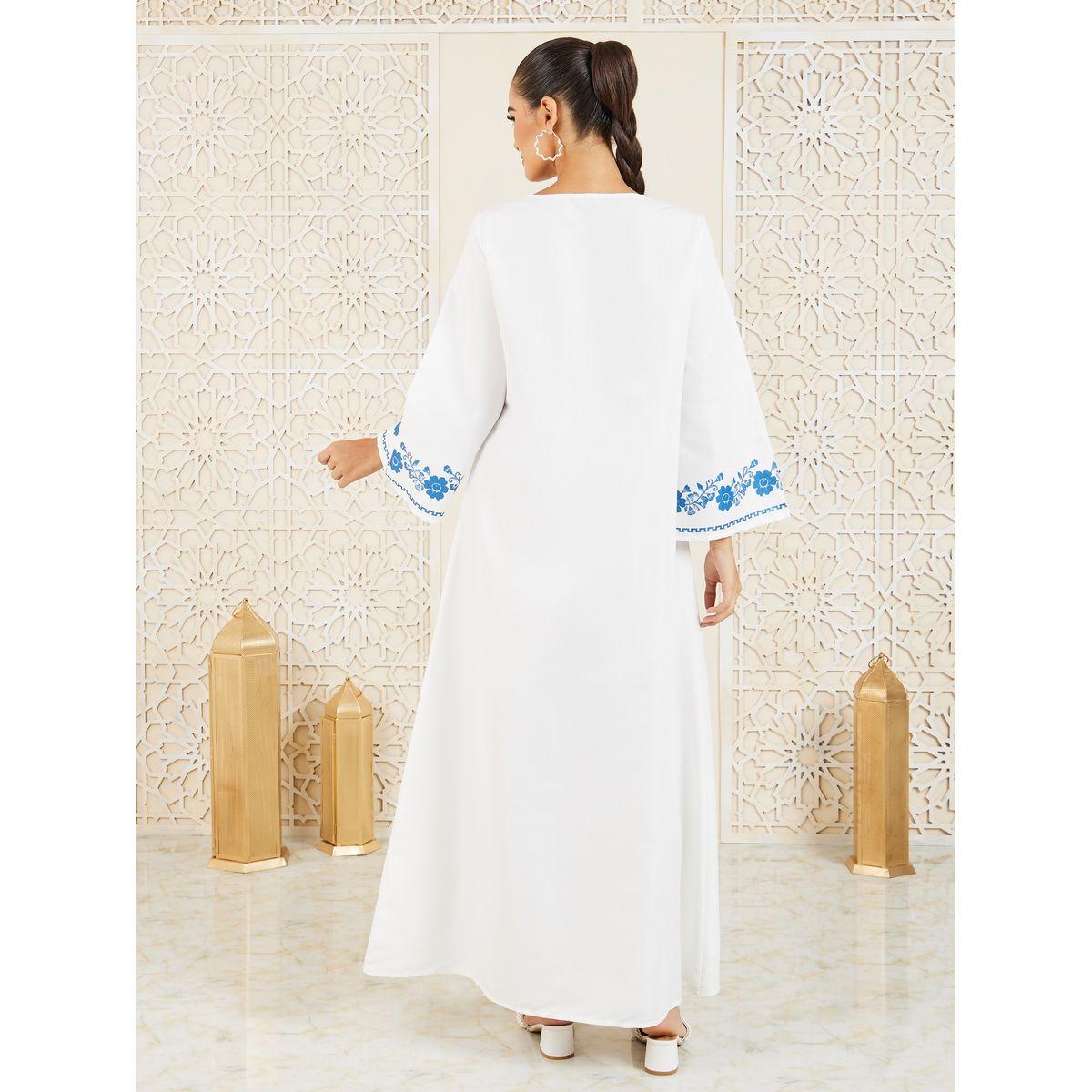 جلابية مطبعة بطبعة زهور-women-arabicclothing-jalabiyas-image-6