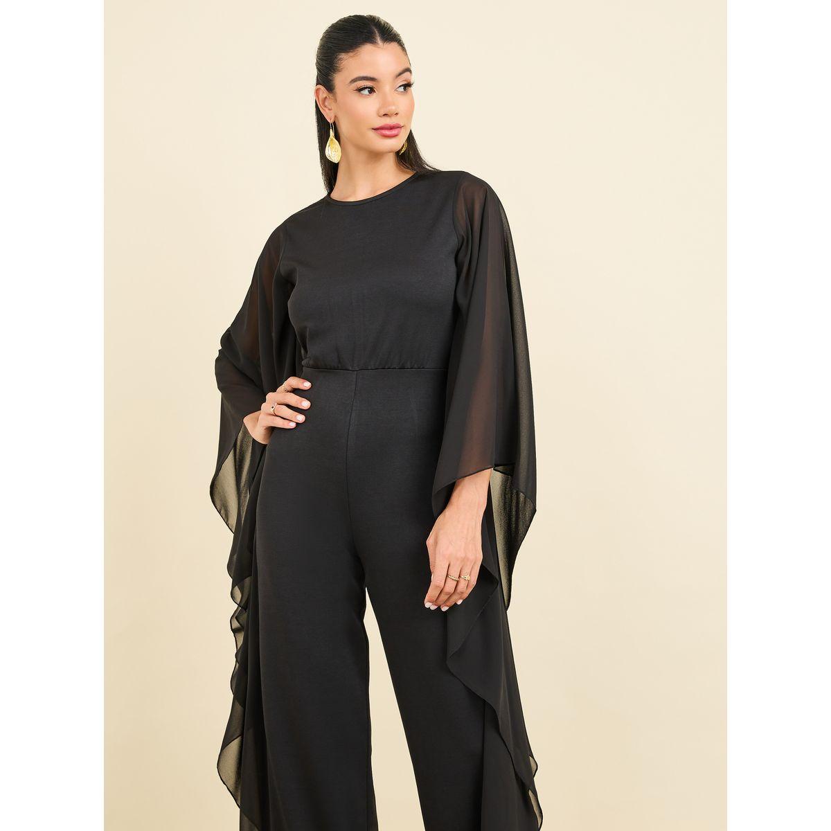 جمبسوت سادة محبوك بارجل مستقيمة-women-clothing-jumpsuits-image-2