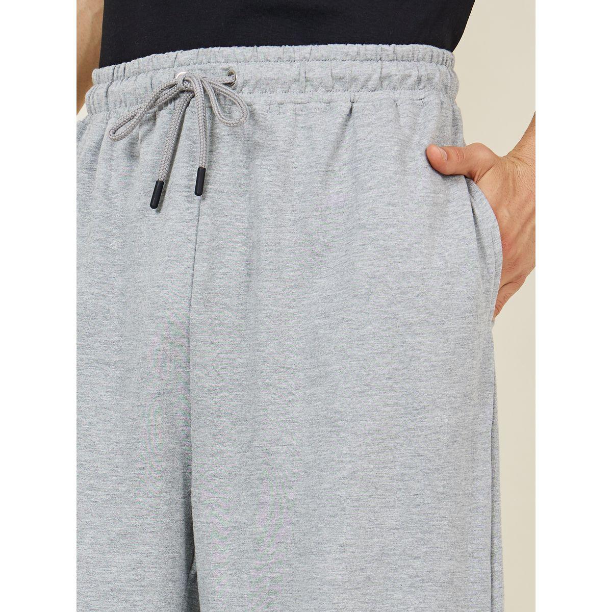 Styli Solid Wide Leg Open Hem Jogger-men-clothing-bottoms-joggers-image-3
