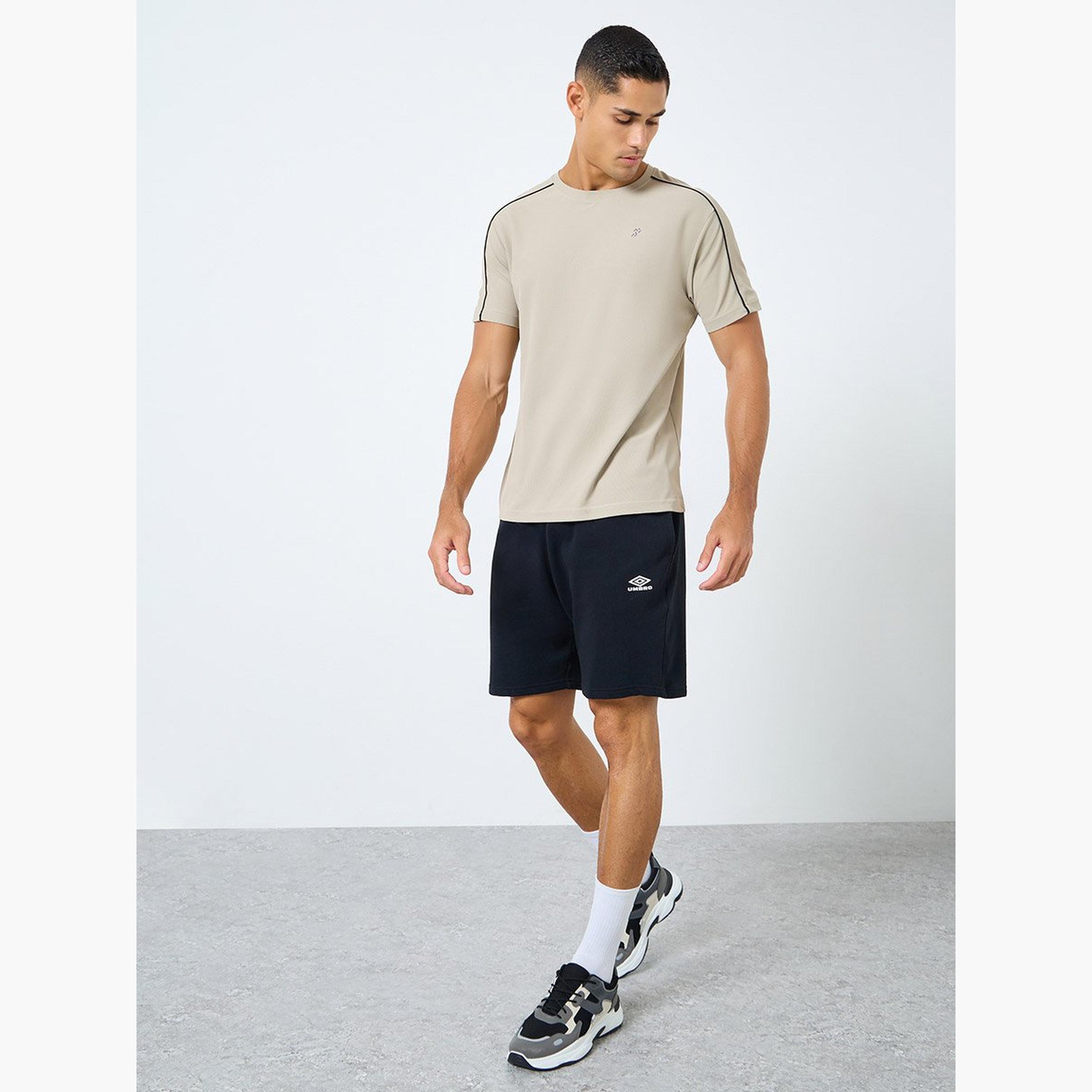 Styli Men Contrast Piping Detail Training T-Shirt-men-clothing-sportswearandactivewear-tshirtsandpolos-image-2