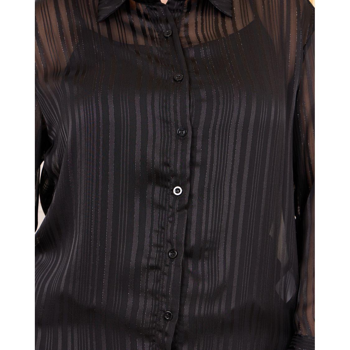 Styli Plus Striped Sheer Shirt, Slip and Wide Leg Pant Set-women-clothing-dresses-image-5