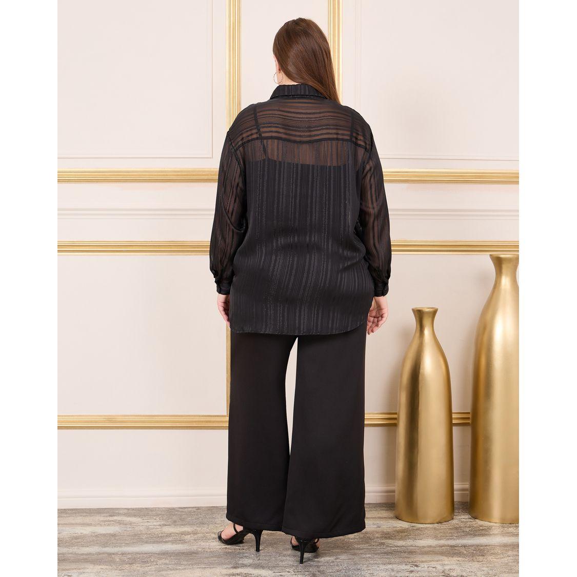 Styli Plus Striped Sheer Shirt, Slip and Wide Leg Pant Set-women-clothing-dresses-image-7