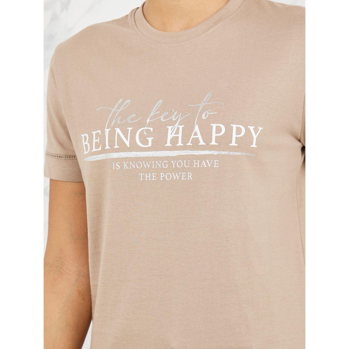 تيشيرت مطبع بطبعة كتابة بالفويل-women-clothing-tshirts-image-4