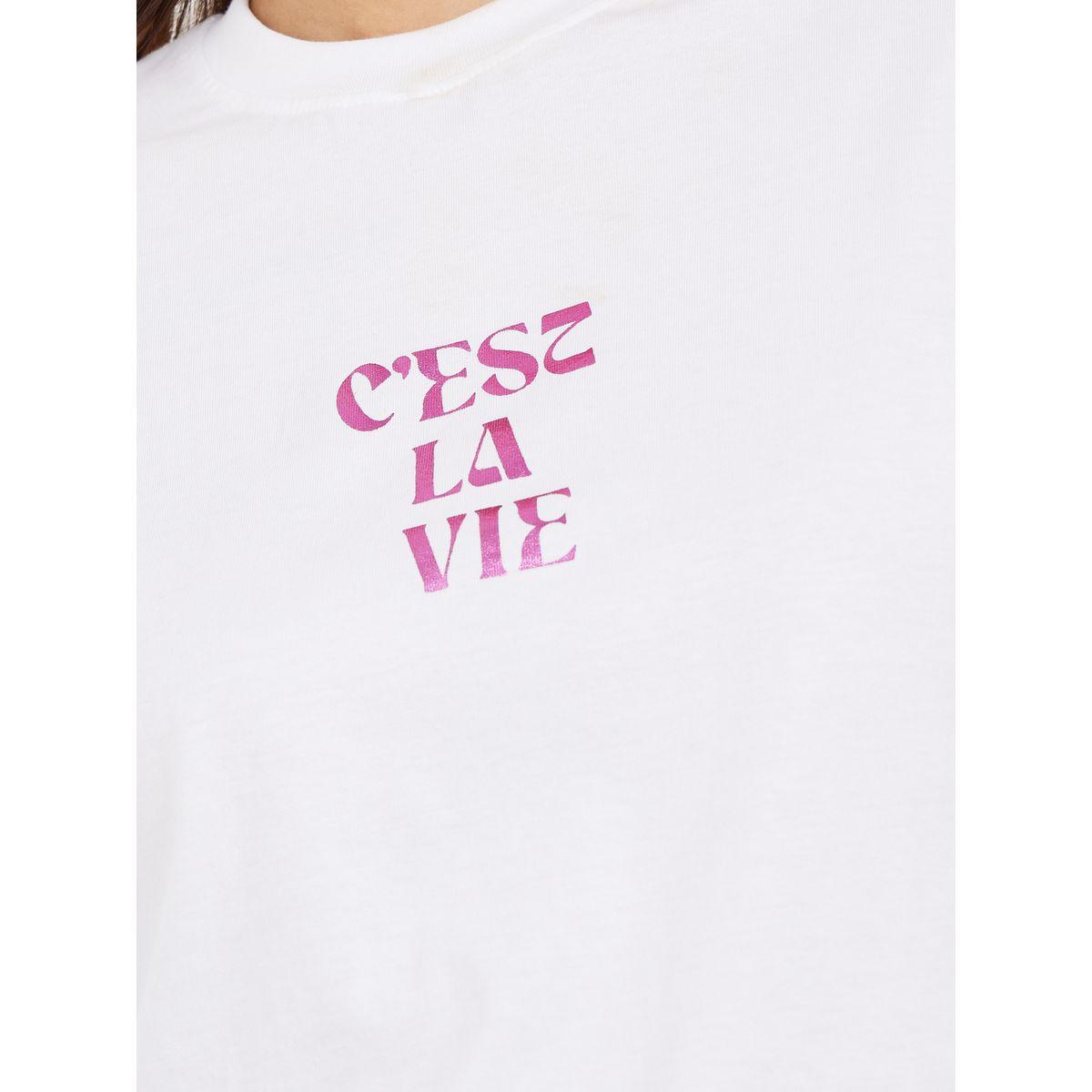 تيشيرت واسع بطبعة كتابة-women-clothing-tshirts-image-4