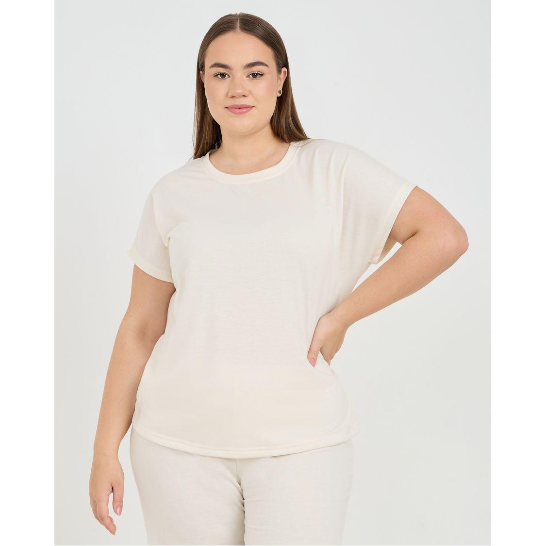 Styli Unwind Plus Solid Loopback Top & Joggers Lounge Set-women-clothing-nightwear-pyjamas-longsets-image-2