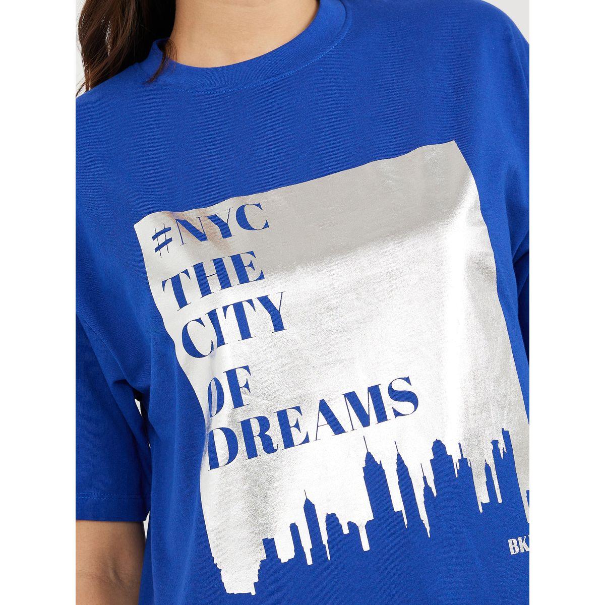تيشيرت واسع مطبع بطبعة جرافيك-women-clothing-tshirts-image-3