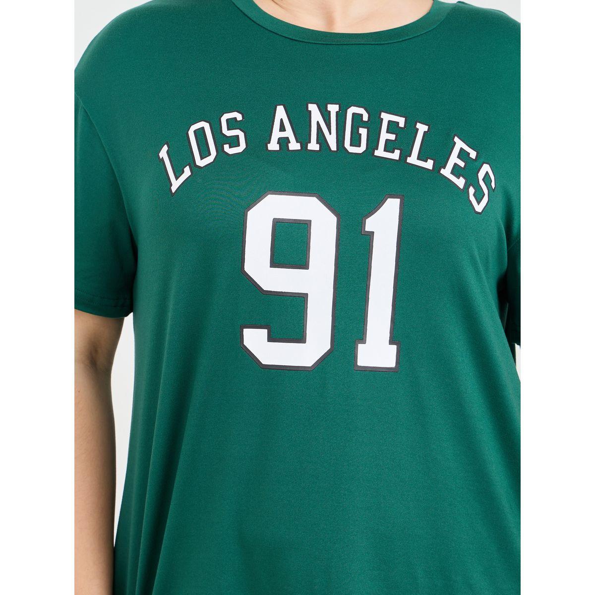 طقم منسق من شورت وتيشيرت بمقاس كبير-women-clothing-nightwear-pyjamas-shortsets-image-3