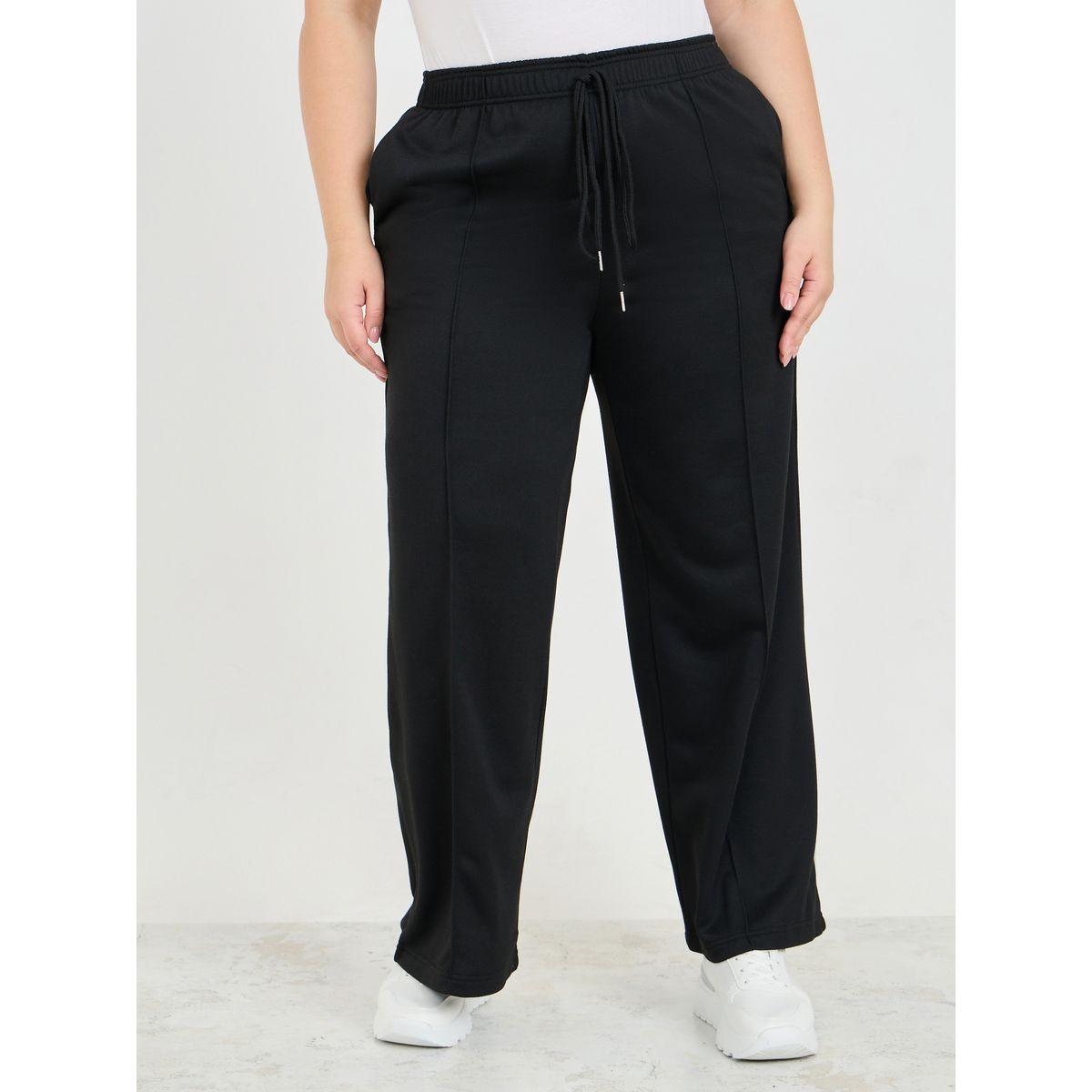 Styli High Rise Wide Leg Joggers-women-clothing-bottoms-joggers-image-1