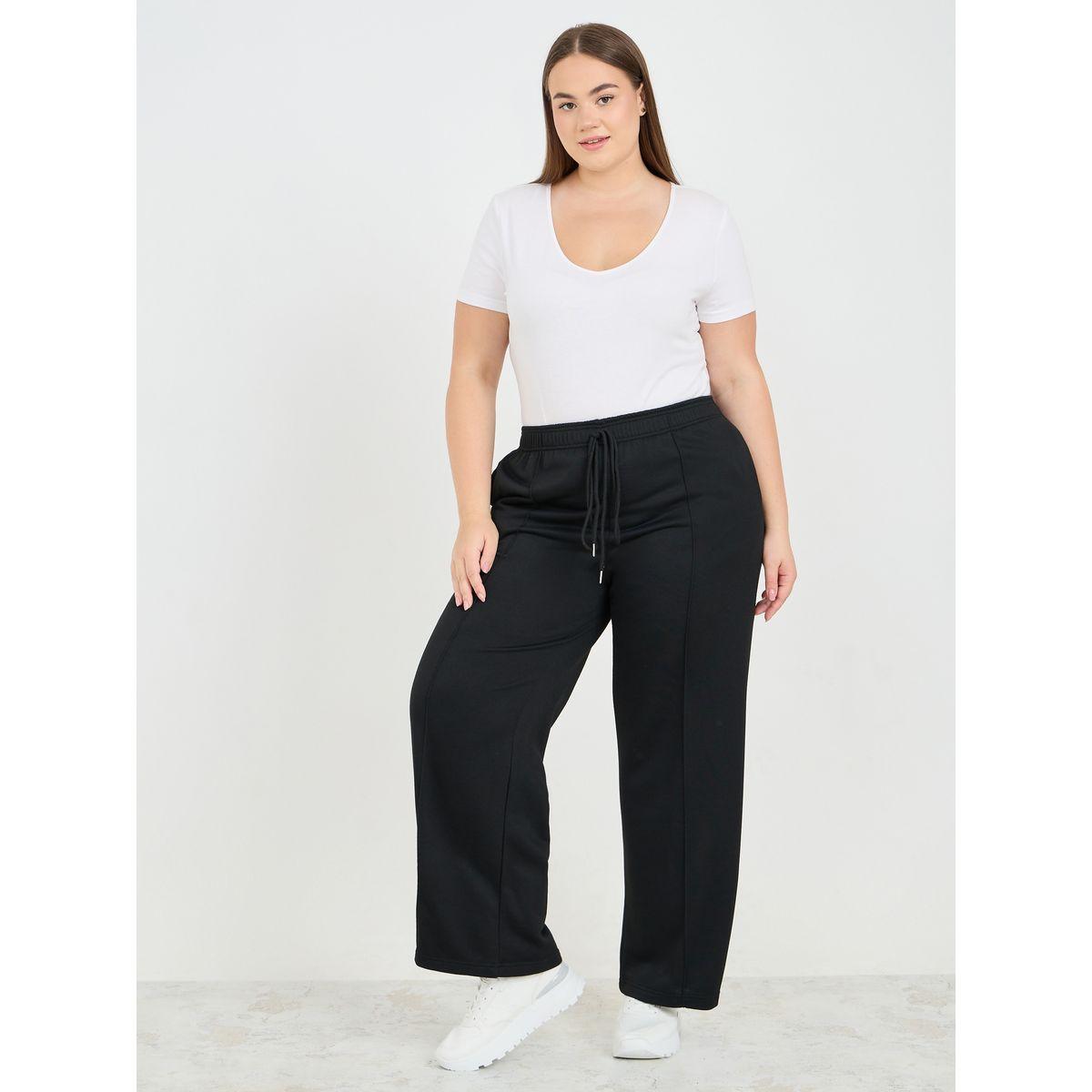 جوغر بأرجل واسعة وخصر عالي-women-clothing-bottoms-joggers-image-2