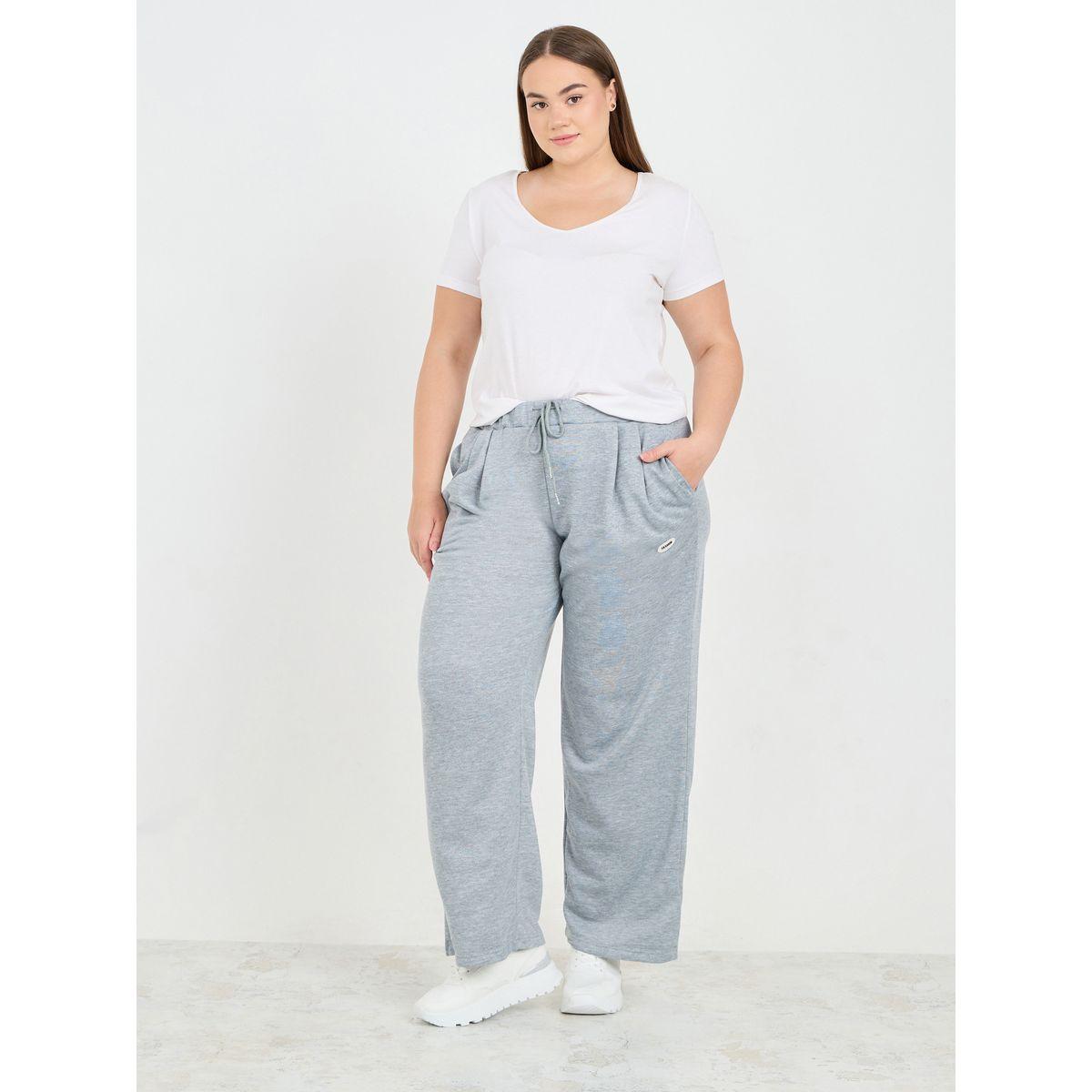 Styli Plus Patch Detail Relaxed Fit Joggers-women-clothing-bottoms-joggers-image-2