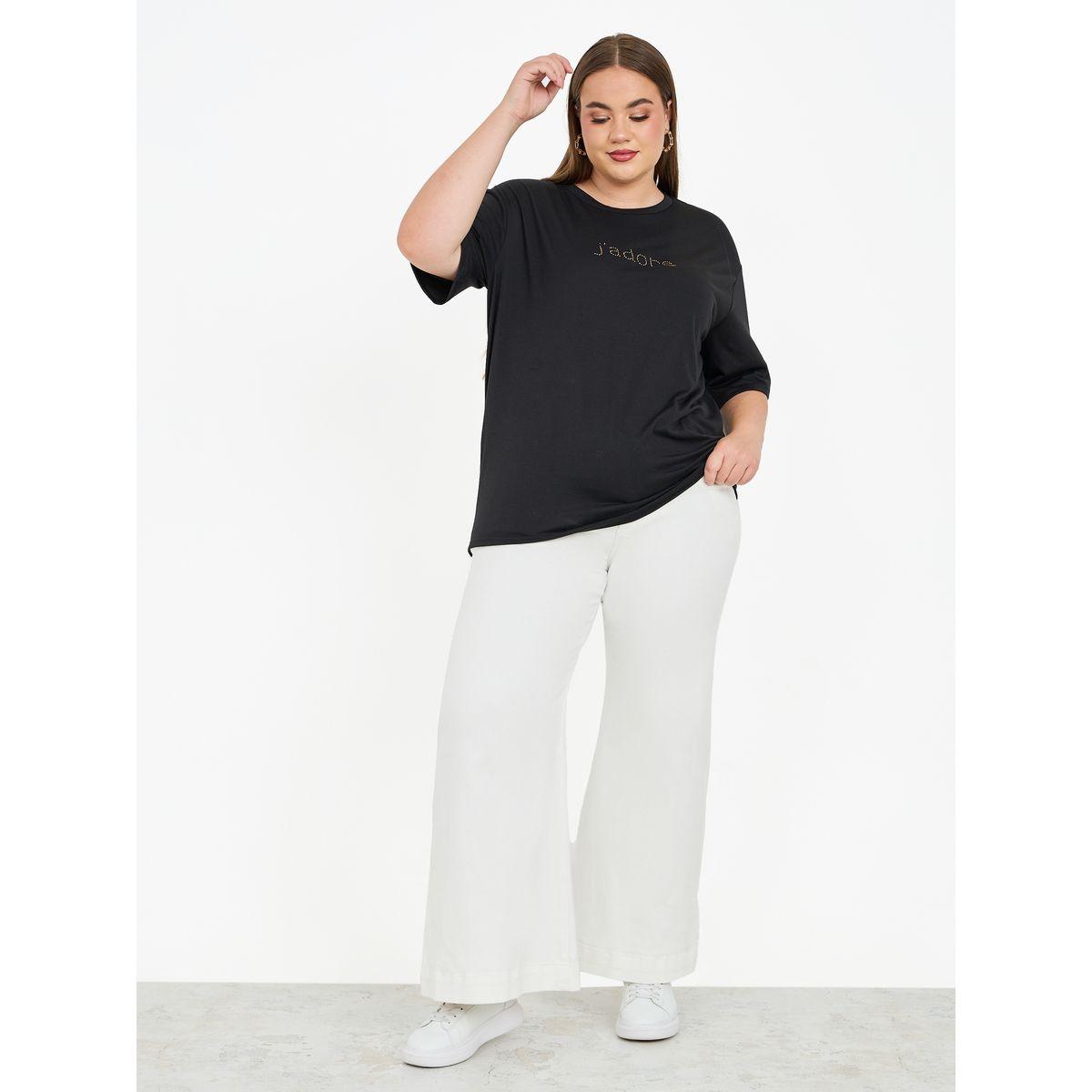 جينز فضفاض سادة بأرجل واسعة-women-clothing-bottoms-jeans-image-2