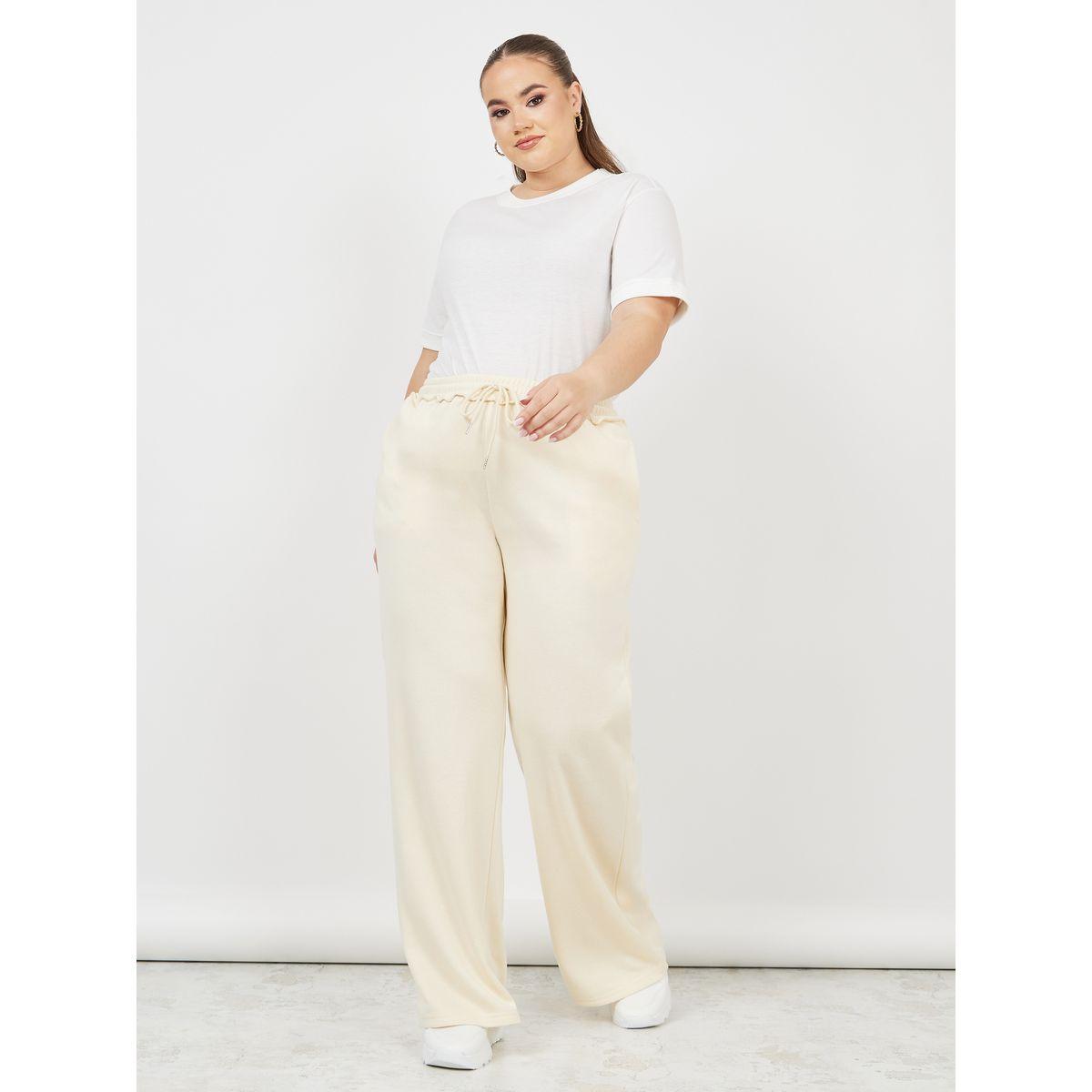 جوغر بأرجل واسعة ورباط خصر-women-clothing-bottoms-joggers-image-2
