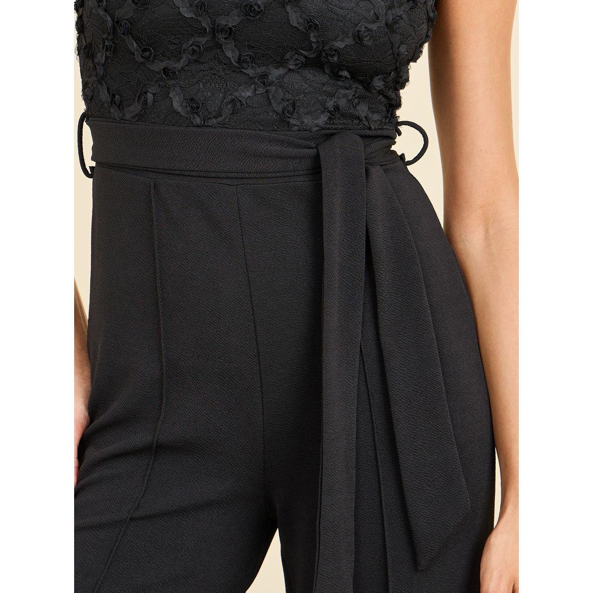 جمبسوت بتفاصيل دانتيل مع اربطة-women-clothing-jumpsuits-image-3