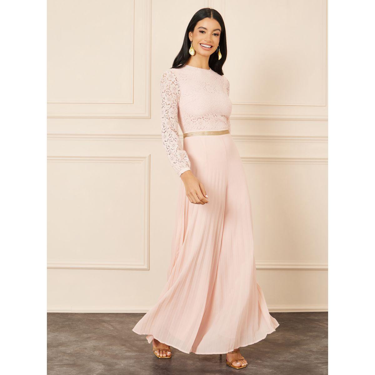 جمبسوت بتفاصيل دانتيل وارجل واسعة-women-clothing-jumpsuits-image-1