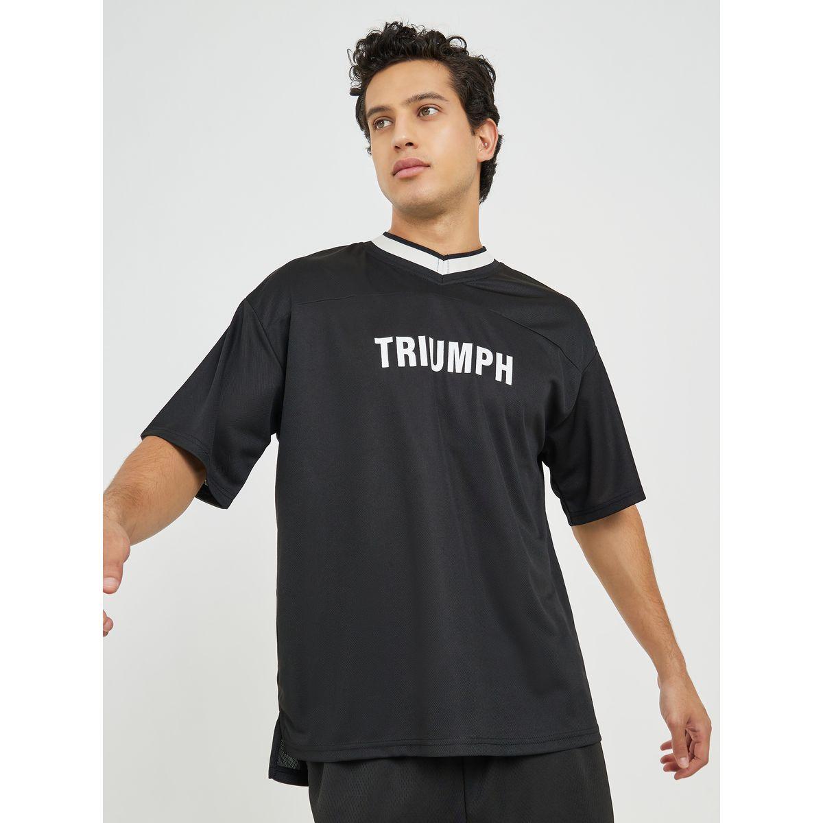 تيشيرت صندوقي بنقشة الجامعة بتصميم كبير من الأمام والخلف-men-clothing-tshirtsandpolos-tshirts-image-3