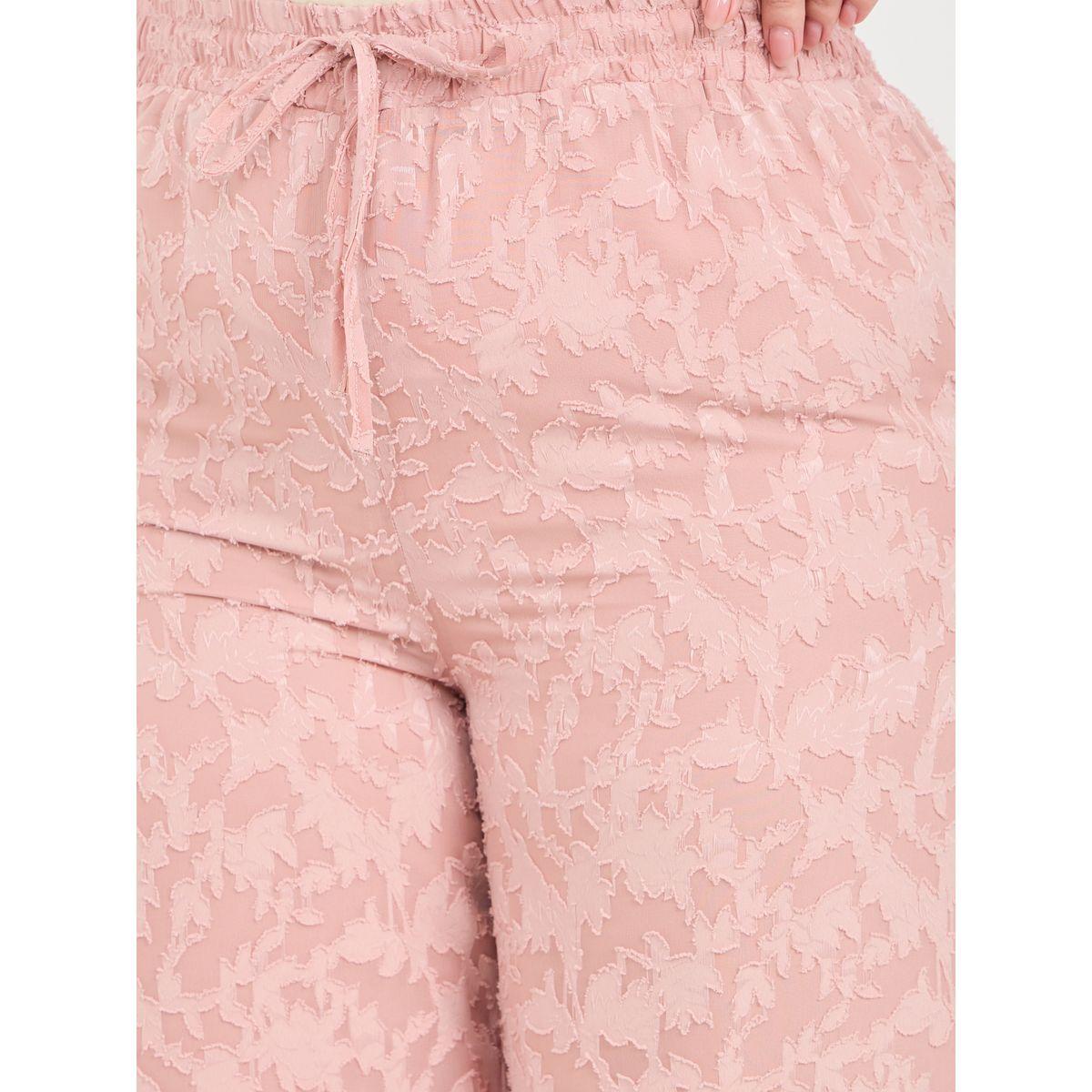 Styli Plus Burnout Texture Wide Leg Pants with Pocket Detail-women-clothing-bottoms-trousers-image-3