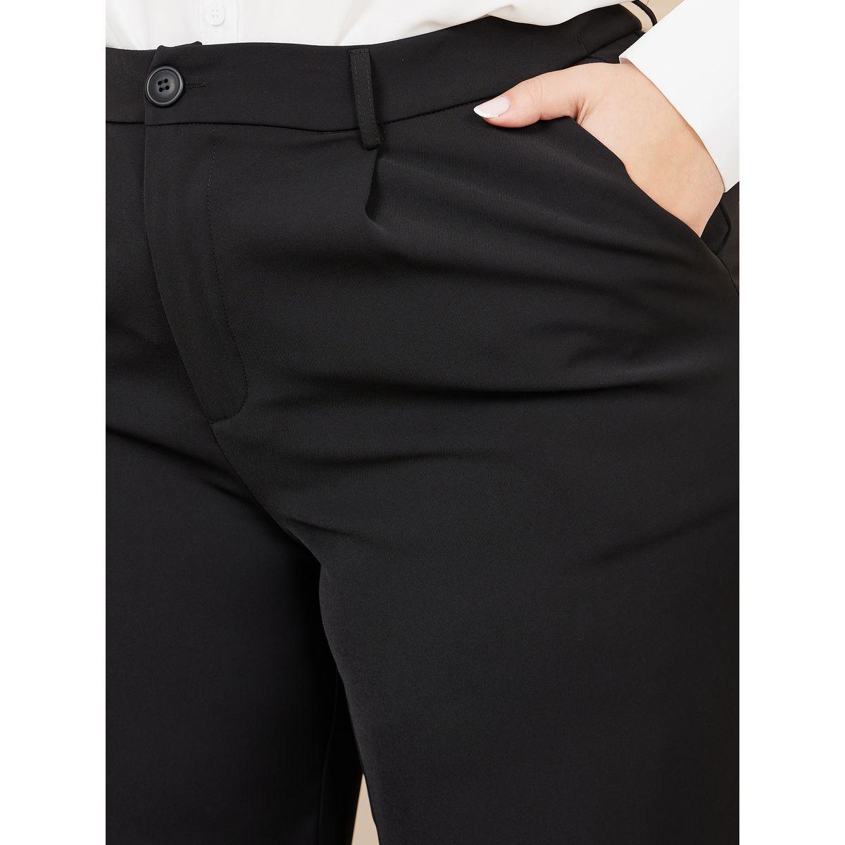 Styli High Rise Fit and Flared Tailored Trouser-women-clothing-bottoms-trousers-image-3