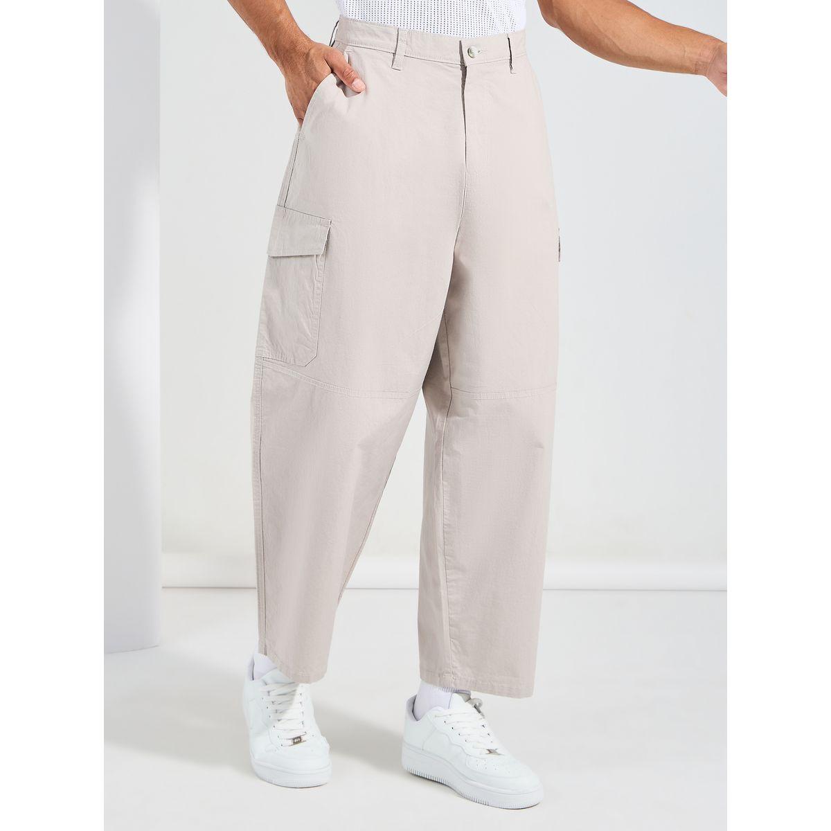 Styli Limited Wide Leg Rip Stop Cargo Trouser-men-clothing-bottoms-trousersandchinos-trousers-image-1