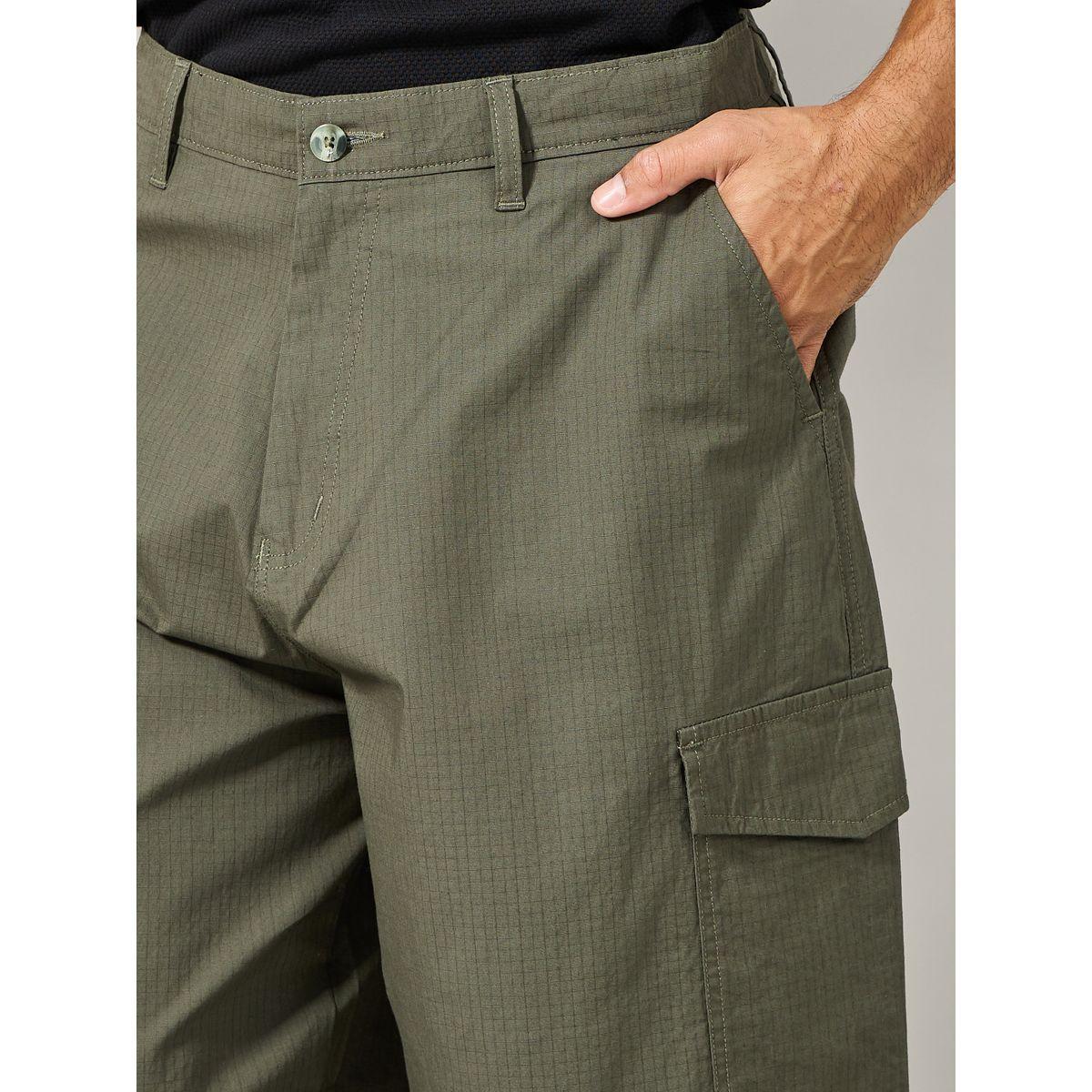 Styli Limited Wide Leg Rip Stop Cargo Trouser-men-clothing-bottoms-trousersandchinos-trousers-image-3