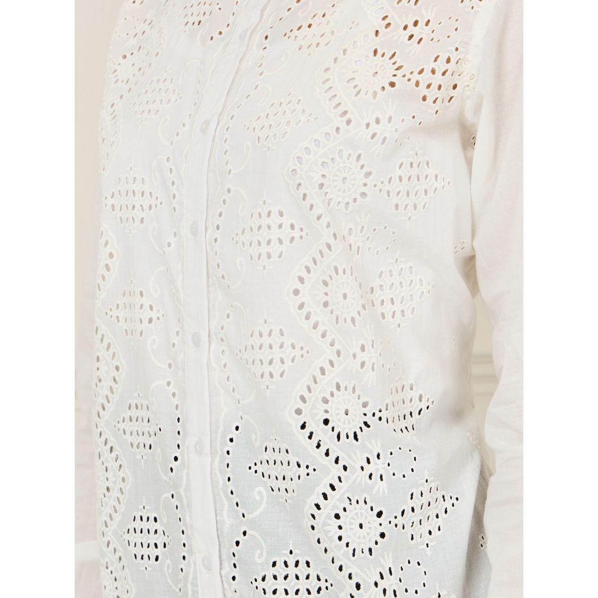 بلوزة مزينة بفتحات مع قصة عادية-women-clothing-shirtsandblouses-shirts-image-4