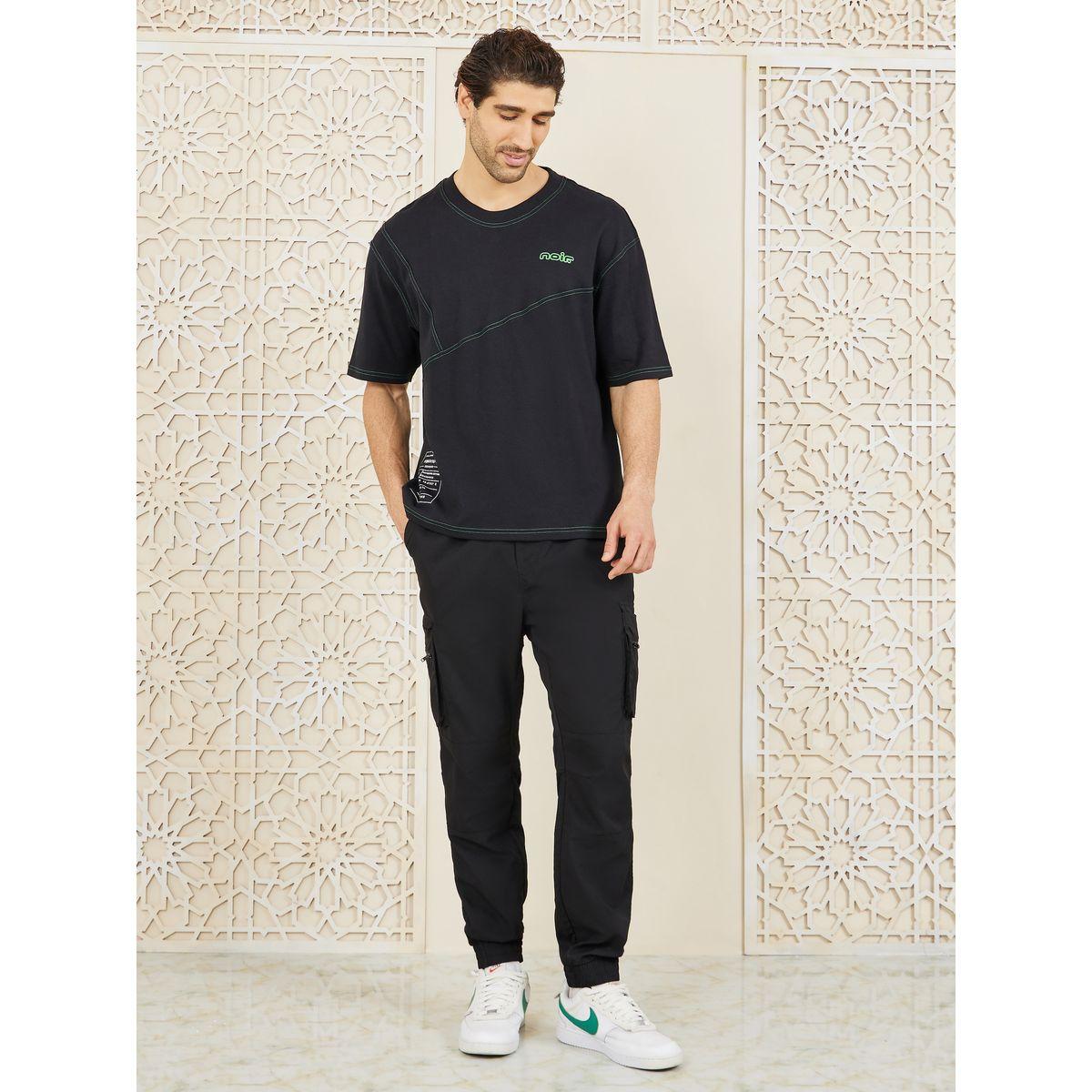 Styli Limited Contrast Stitch Placement Print Interlock Oversized T-Shirt-men-clothing-tshirtsandpolos-tshirts-image-2