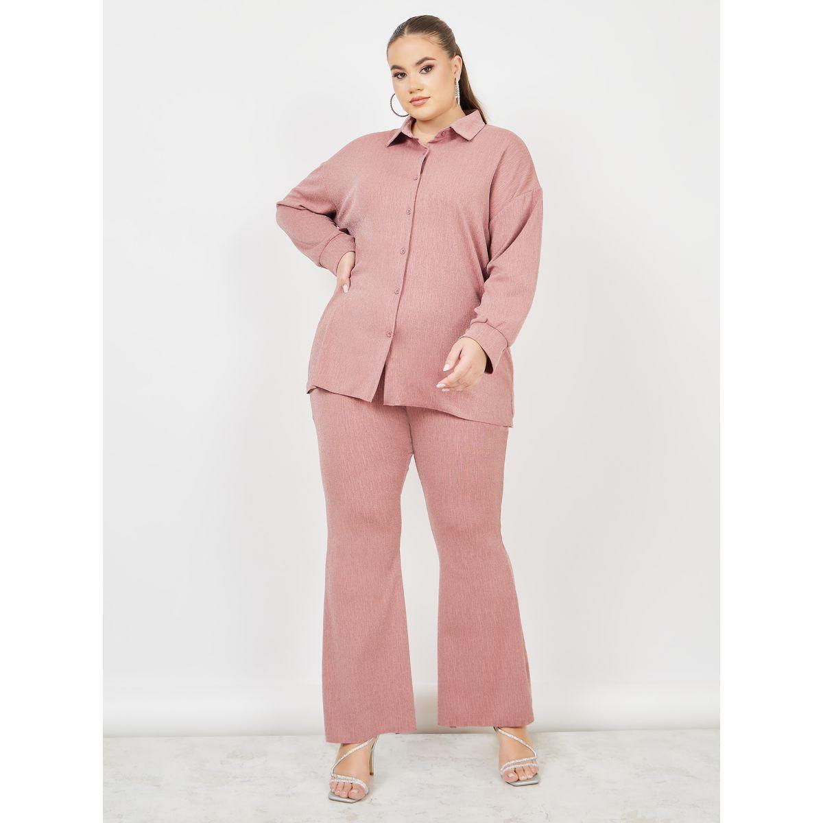 مجموعة من بنطال وبلوزة بقصة سليم فت-women-clothing-dresses-image-1