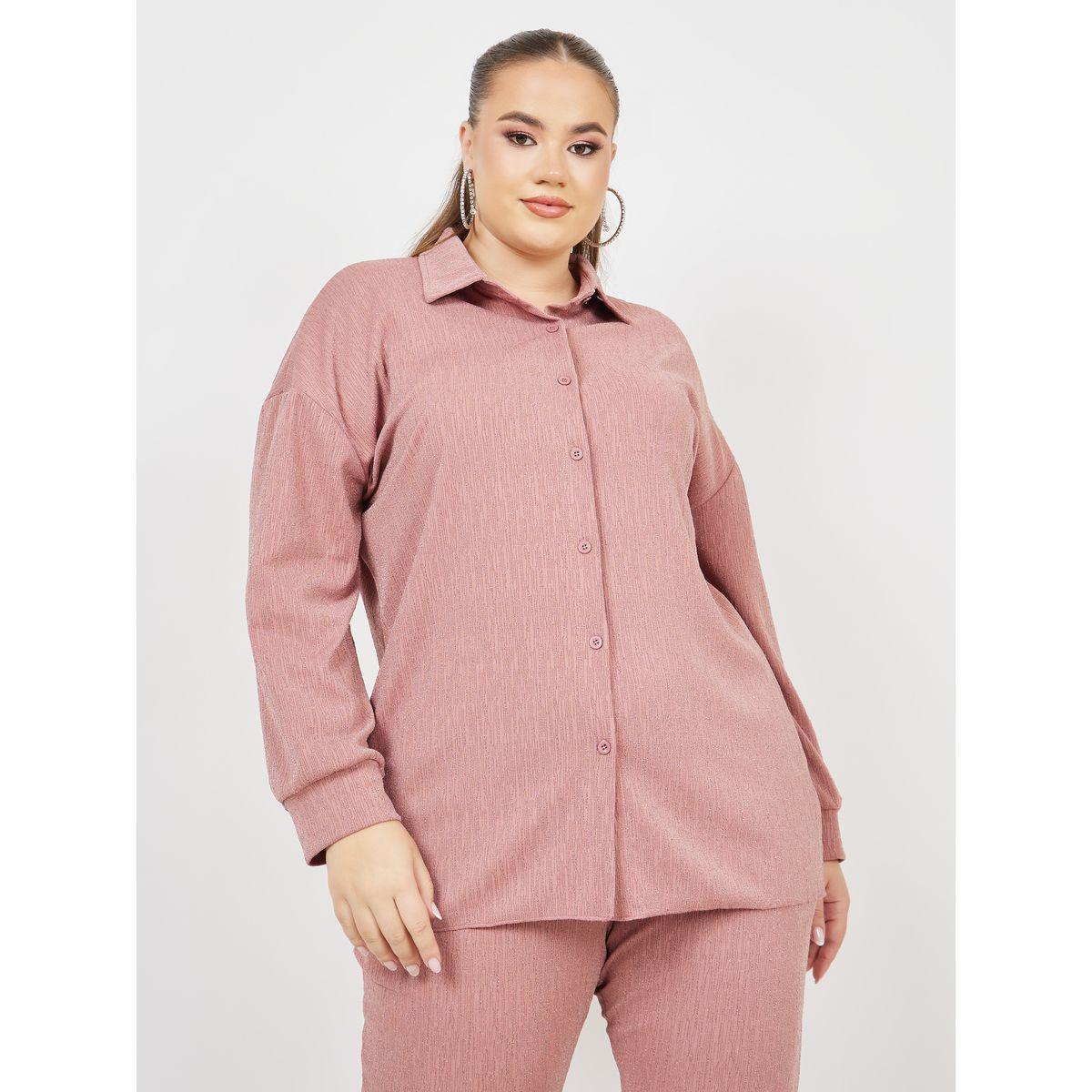 مجموعة من بنطال وبلوزة بقصة سليم فت-women-clothing-dresses-image-2