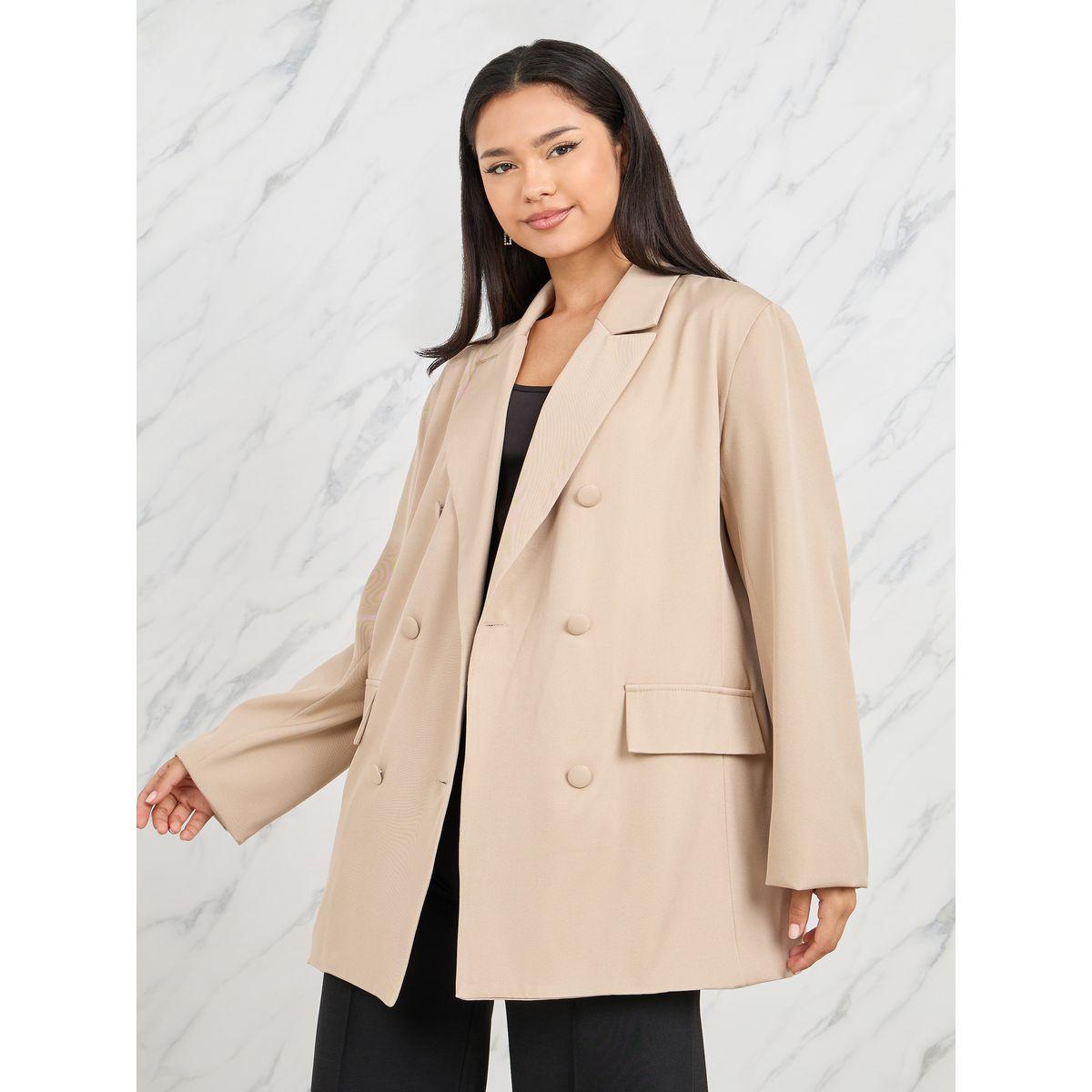 Styli Oversized Double Breasted Longline Blazer-women-clothing-coatsandjackets-blazers-image-4