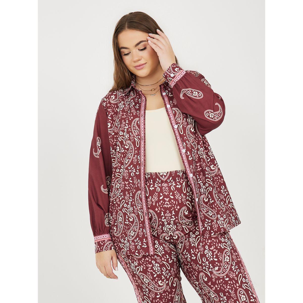 مجموعة من بنطال وبلوزة بمقاس كبير-women-clothing-dresses-image-6