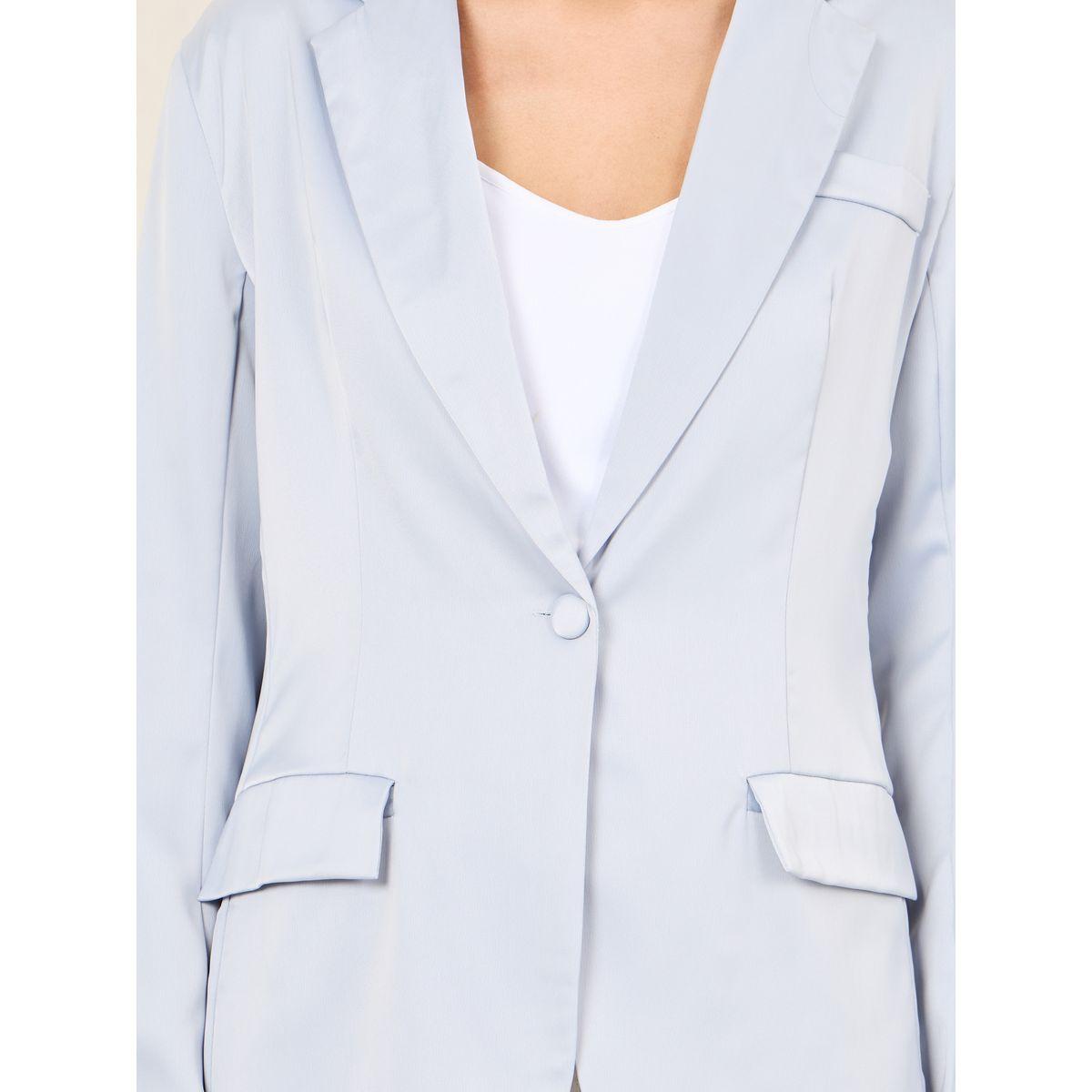 Styli Satin Single Breasted Regular Length Blazer-women-clothing-coatsandjackets-blazers-image-4