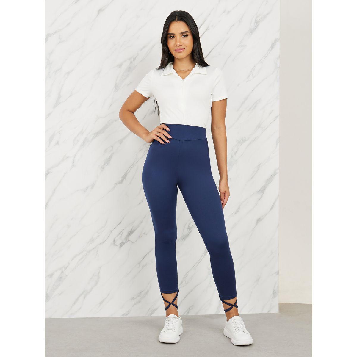 Styli Cross Strap Hem High Rise Legging-women-clothing-bottoms-leggings-image-2