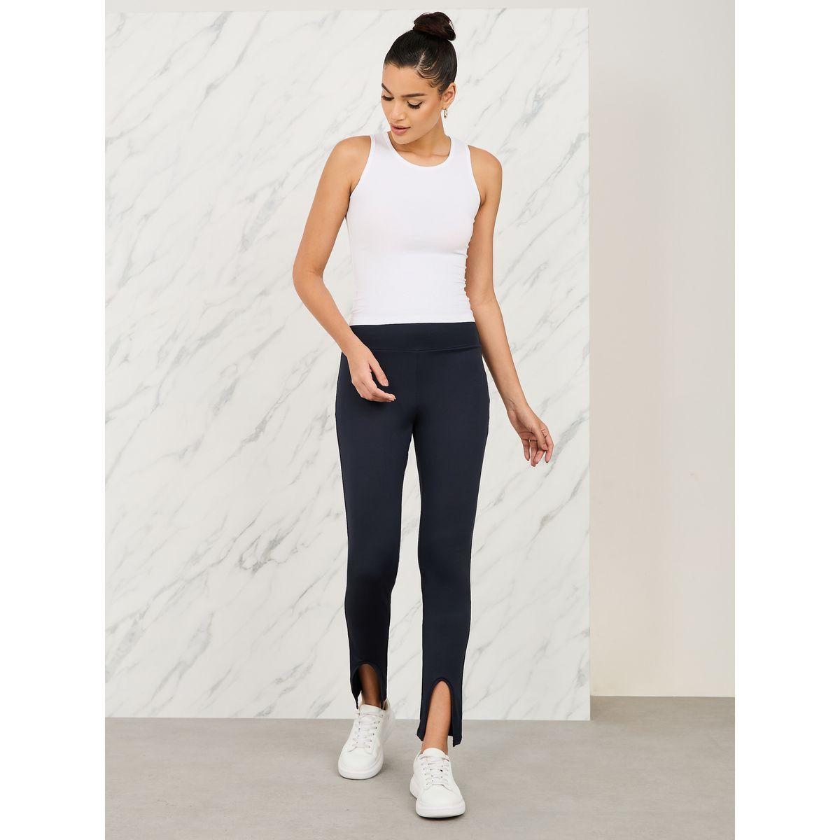 ليقنز بطول الكاحل مع حافة منحنية-women-clothing-bottoms-leggings-image-2