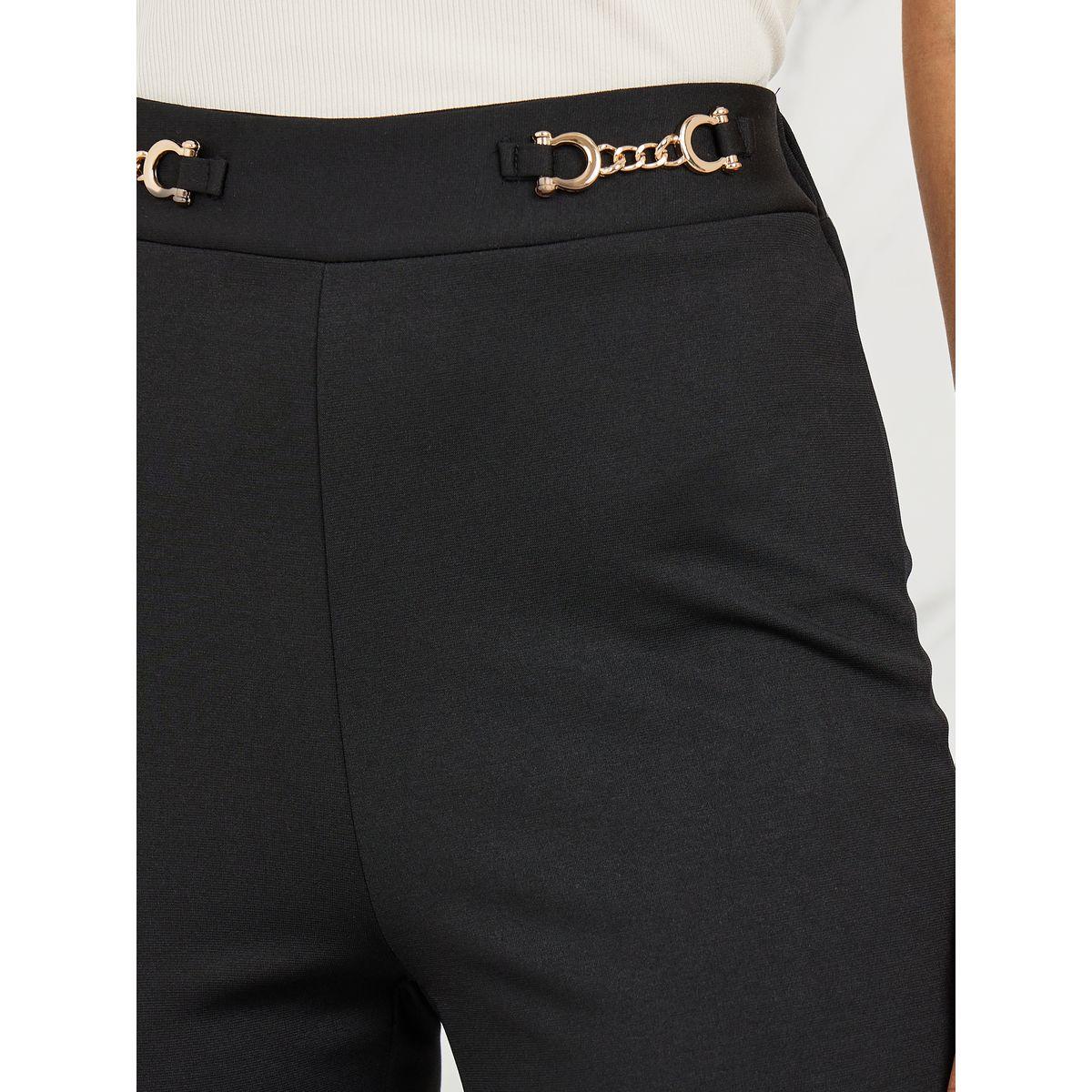 تريقنز بطول الكاحل مع حلية بنمط سلسلة-women-clothing-bottoms-leggings-image-3