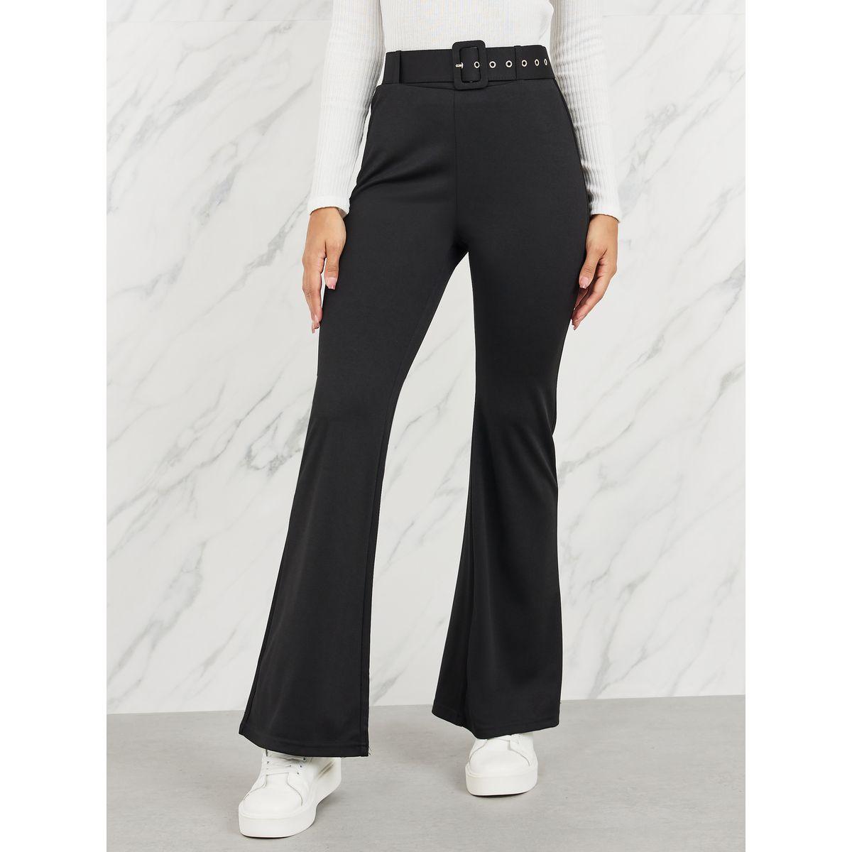 Styli Eyelet Belted Fit and Flare Legging-women-clothing-bottoms-leggings-image-1