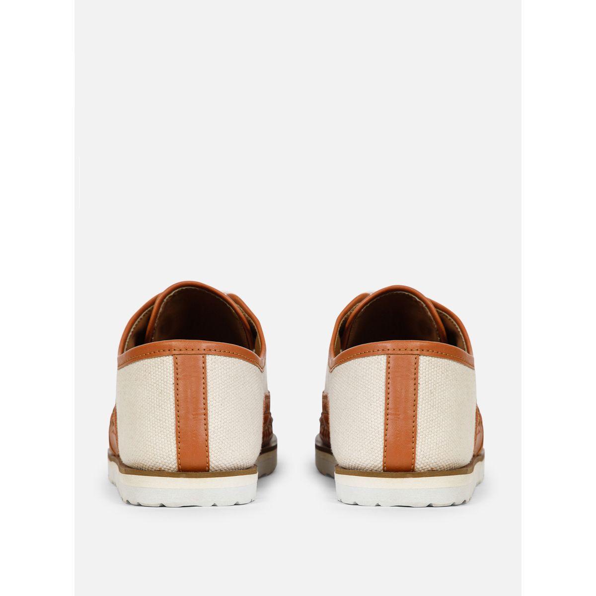 Styli Contrast Huarache Hand Woven Detail Lace Up Shoes-men-shoes-loafersandmoccasins-image-5