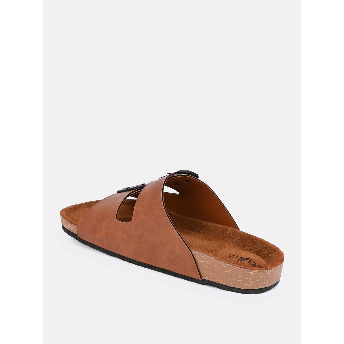 Styli Buckle Double Strap Thick Sole Casual Sandal-men-shoes-sandals-image-6