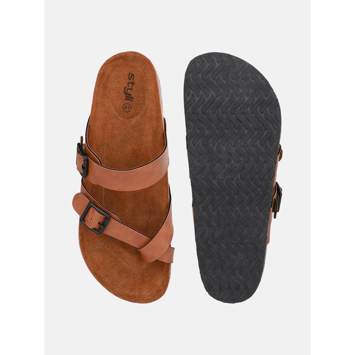 صندل كاجوال بسير وإبزيم غلق-men-shoes-sandals-image-3