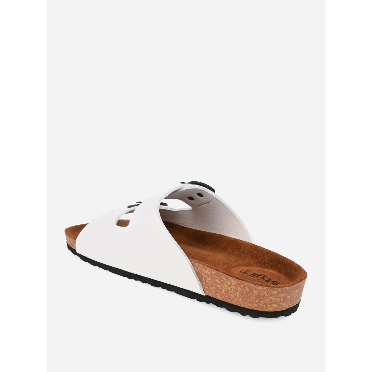 Styli Buckle Double Strap Thick Sole Casual Sandals-men-shoes-sandals-image-5