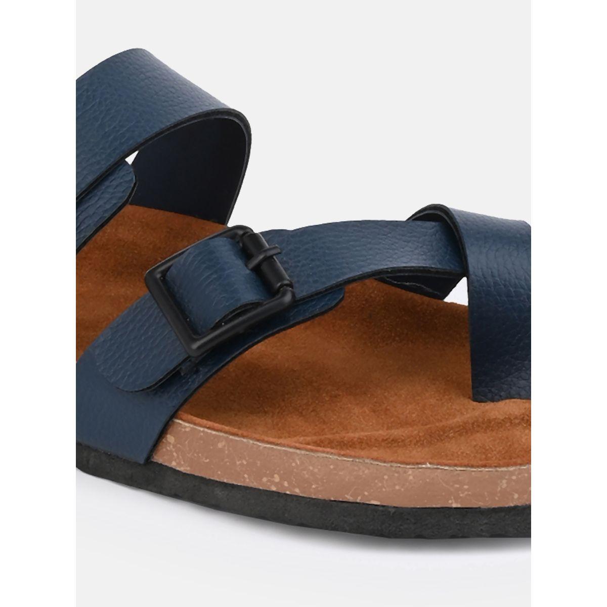 صندل كاجوال مع سيور بتفاصيل إبزيم-men-shoes-sandals-image-7