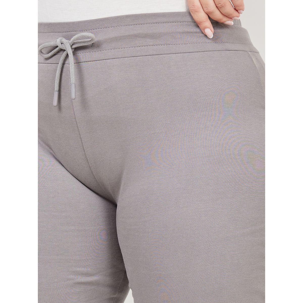 Styli Plus Size Fit and Flare Joggers with Side Slit-women-clothing-bottoms-joggers-image-3